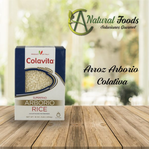 arroz arbório colativa